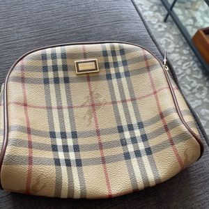 Burberry makeup bag